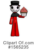 Red Design Mascot Clipart #1565235 by Leo Blanchette