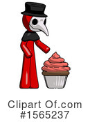 Red Design Mascot Clipart #1565237 by Leo Blanchette