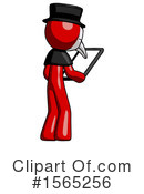 Red Design Mascot Clipart #1565256 by Leo Blanchette