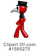 Red Design Mascot Clipart #1565275 by Leo Blanchette