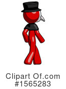Red Design Mascot Clipart #1565283 by Leo Blanchette