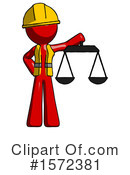 Red Design Mascot Clipart #1572381 by Leo Blanchette