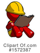 Red Design Mascot Clipart #1572387 by Leo Blanchette