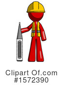 Red Design Mascot Clipart #1572390 by Leo Blanchette