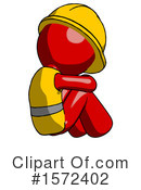 Red Design Mascot Clipart #1572402 by Leo Blanchette