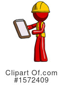 Red Design Mascot Clipart #1572409 by Leo Blanchette