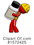 Red Design Mascot Clipart #1572425 by Leo Blanchette