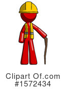 Red Design Mascot Clipart #1572434 by Leo Blanchette