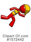 Red Design Mascot Clipart #1572442 by Leo Blanchette