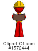 Red Design Mascot Clipart #1572444 by Leo Blanchette