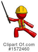 Red Design Mascot Clipart #1572460 by Leo Blanchette