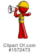 Red Design Mascot Clipart #1572473 by Leo Blanchette