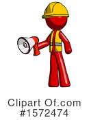 Red Design Mascot Clipart #1572474 by Leo Blanchette