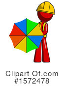 Red Design Mascot Clipart #1572478 by Leo Blanchette
