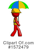 Red Design Mascot Clipart #1572479 by Leo Blanchette