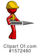 Red Design Mascot Clipart #1572480 by Leo Blanchette