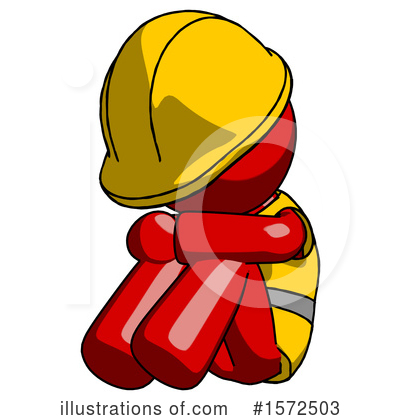 Royalty-Free (RF) Red Design Mascot Clipart Illustration by Leo Blanchette - Stock Sample #1572503