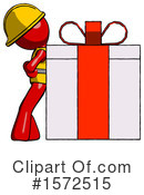 Red Design Mascot Clipart #1572515 by Leo Blanchette