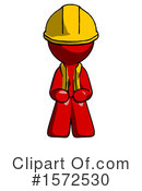 Red Design Mascot Clipart #1572530 by Leo Blanchette