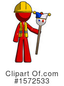 Red Design Mascot Clipart #1572533 by Leo Blanchette