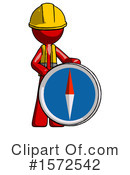 Red Design Mascot Clipart #1572542 by Leo Blanchette