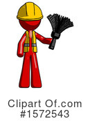 Red Design Mascot Clipart #1572543 by Leo Blanchette