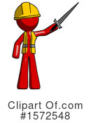 Red Design Mascot Clipart #1572548 by Leo Blanchette