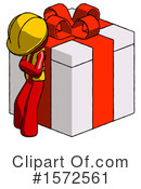 Red Design Mascot Clipart #1572561 by Leo Blanchette