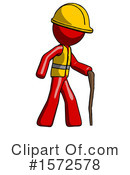 Red Design Mascot Clipart #1572578 by Leo Blanchette