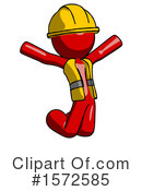 Red Design Mascot Clipart #1572585 by Leo Blanchette