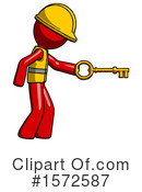 Red Design Mascot Clipart #1572587 by Leo Blanchette
