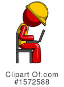 Red Design Mascot Clipart #1572588 by Leo Blanchette