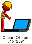 Red Design Mascot Clipart #1572591 by Leo Blanchette