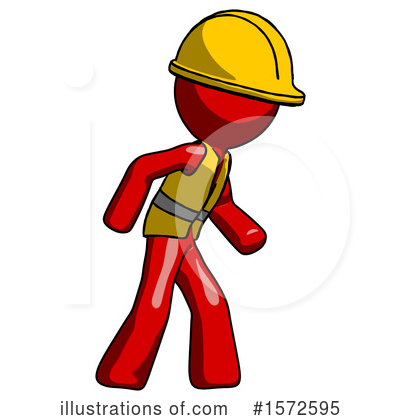 Royalty-Free (RF) Red Design Mascot Clipart Illustration by Leo Blanchette - Stock Sample #1572595