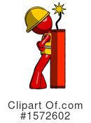 Red Design Mascot Clipart #1572602 by Leo Blanchette