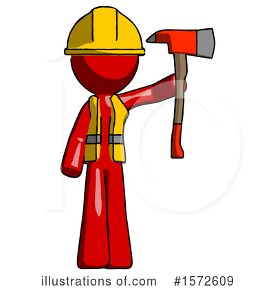 Royalty-Free (RF) Red Design Mascot Clipart Illustration by Leo Blanchette - Stock Sample #1572609