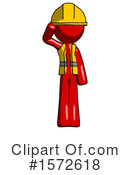 Red Design Mascot Clipart #1572618 by Leo Blanchette