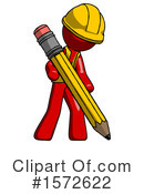 Red Design Mascot Clipart #1572622 by Leo Blanchette