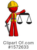 Red Design Mascot Clipart #1572633 by Leo Blanchette