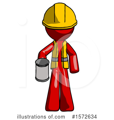 Royalty-Free (RF) Red Design Mascot Clipart Illustration by Leo Blanchette - Stock Sample #1572634