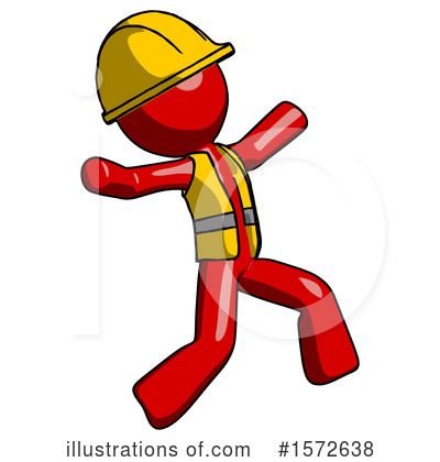 Royalty-Free (RF) Red Design Mascot Clipart Illustration by Leo Blanchette - Stock Sample #1572638