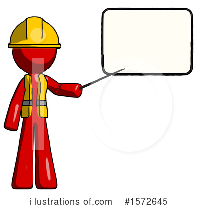 Royalty-Free (RF) Red Design Mascot Clipart Illustration by Leo Blanchette - Stock Sample #1572645