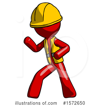 Royalty-Free (RF) Red Design Mascot Clipart Illustration by Leo Blanchette - Stock Sample #1572650