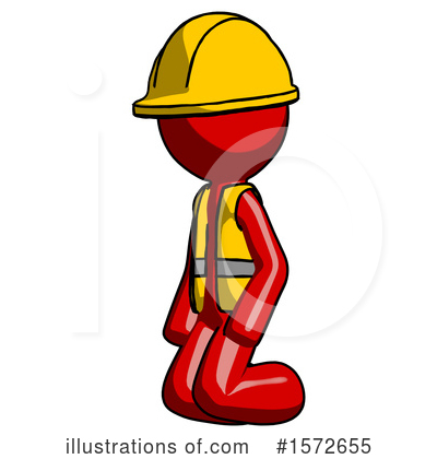 Royalty-Free (RF) Red Design Mascot Clipart Illustration by Leo Blanchette - Stock Sample #1572655