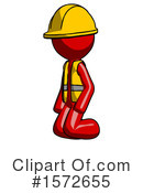 Red Design Mascot Clipart #1572655 by Leo Blanchette