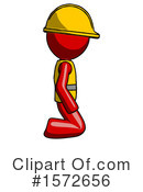 Red Design Mascot Clipart #1572656 by Leo Blanchette