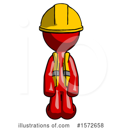 Royalty-Free (RF) Red Design Mascot Clipart Illustration by Leo Blanchette - Stock Sample #1572658