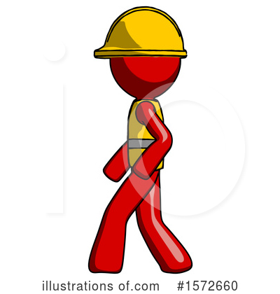 Royalty-Free (RF) Red Design Mascot Clipart Illustration by Leo Blanchette - Stock Sample #1572660