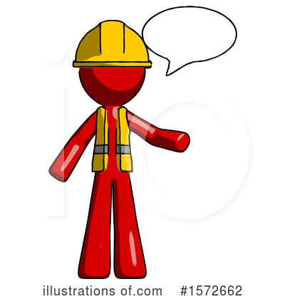 Royalty-Free (RF) Red Design Mascot Clipart Illustration by Leo Blanchette - Stock Sample #1572662