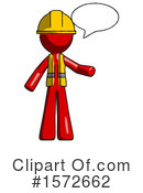 Red Design Mascot Clipart #1572662 by Leo Blanchette
